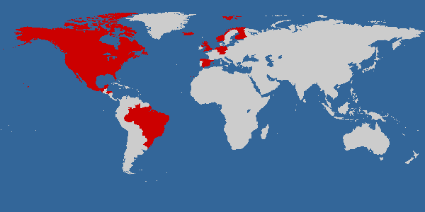 visited countries