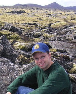 at the Blue Lagoon in Iceland